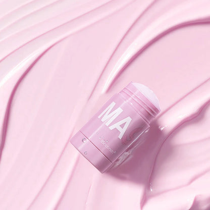 40g Face Clean Mask Green Tea/Rose Extract Cleansing Stick Deep Moisturizing Shrink Pores Blackhead Film Smear Oil Control Mask