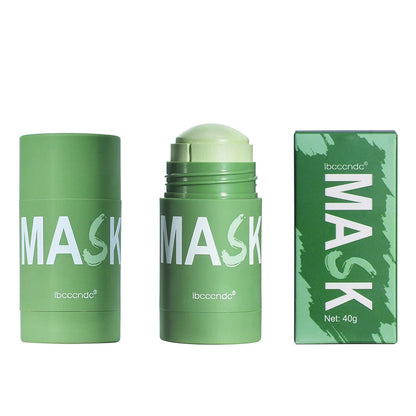 40g Face Clean Mask Green Tea/Rose Extract Cleansing Stick Deep Moisturizing Shrink Pores Blackhead Film Smear Oil Control Mask